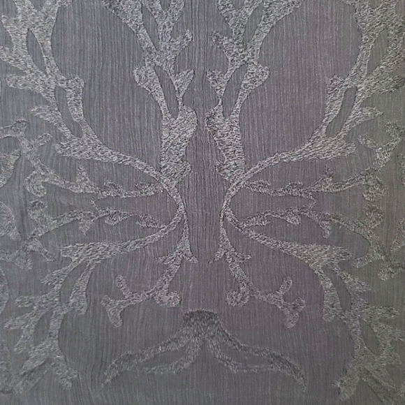 Trouve Embroidered Overlay Mesh Sleeveless Top - Picture 6 of 6